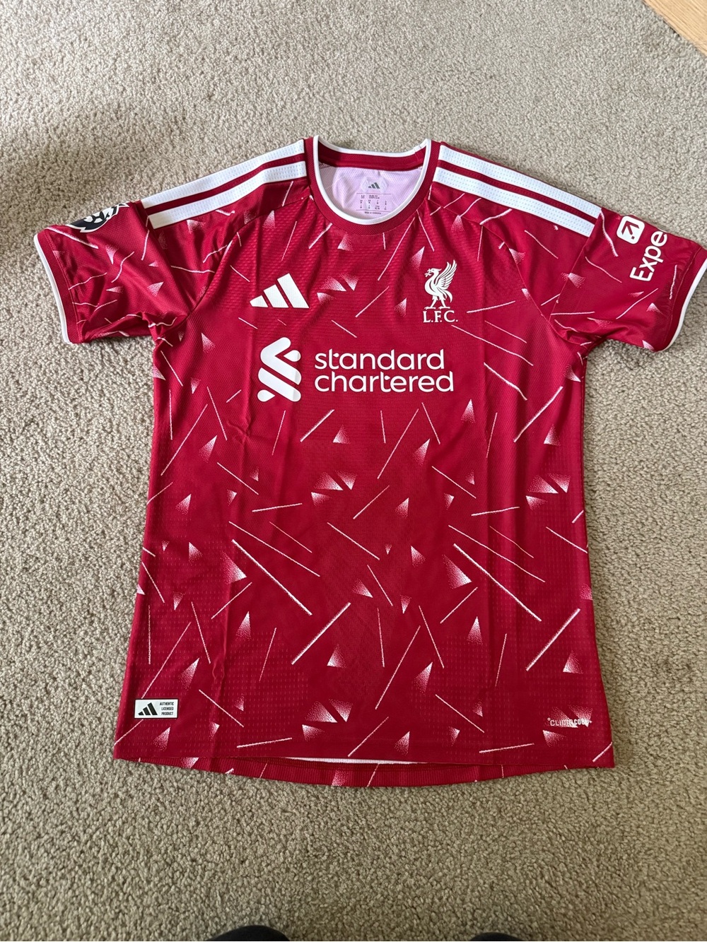 Liverpool FC 2026/2027 Home Shirt - Size Medium / Player Version / Szoboszlai
